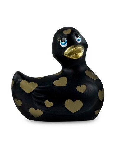 je frotte mon duckie 2.0 | romance de canard vibrant (noir et or)